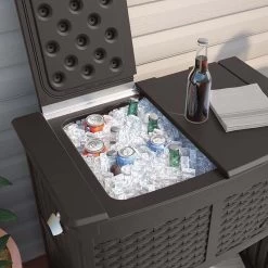 Armario Auxiliar Para Barbacoa 2 -Artículos De Jardinería Tienda armario auxiliar para barbacoa 2 2