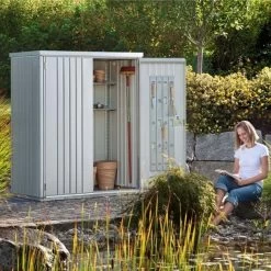 Armario De Jardín Metálico Biohort -Artículos De Jardinería Tienda armario de jardin 10