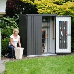 Armario De Jardín Metálico Biohort -Artículos De Jardinería Tienda armario de jardin 6