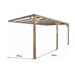 Carport Adosado 3x5