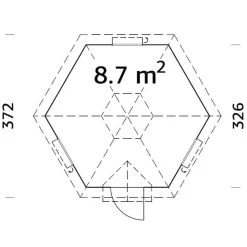 Casa Barbacoa Kota Eva -Artículos De Jardinería Tienda casa barbacoa kota eva 3