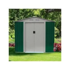 Caseta Metálica Glasgow Verde 6.3 M2 8 Caseta Metálica Glasgow Verde 6.3 M2 -Artículos De Jardinería Tienda caseta metalica glasgow verde 63 m2 2