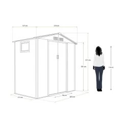 Caseta Metálica Surrey -Artículos De Jardinería Tienda caseta metalica surrey 3