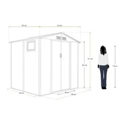 Caseta Metálica Surrey -Artículos De Jardinería Tienda caseta metalica surrey 8