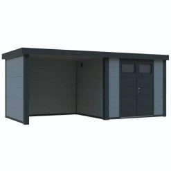 Casetas De Jardín Con Apoyo Cerrado -Artículos De Jardinería Tienda casetas de jardin novo habitat plus 13