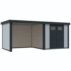 Casetas De Jardín Con Apoyo Cerrado -Artículos De Jardinería Tienda casetas de jardin novo habitat plus 14