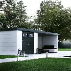 Casetas De Jardín Con Apoyo Cerrado -Artículos De Jardinería Tienda casetas de jardin novo habitat plus 15