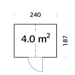 Cobertizo Emilia -Artículos De Jardinería Tienda cobertizo emilia 2