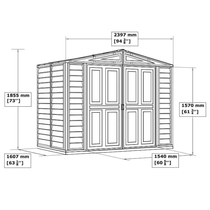 Cobertizo PVC Duramate 6 Cobertizo PVC Duramate - Imagen 4