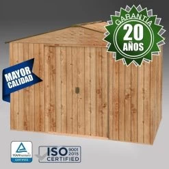 Cobertizos De Metal Imitación Madera