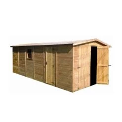 Garaje De Madera Gardiun Mikhail II 18 M2