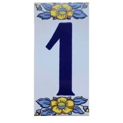 Letras Y Números De Cerámica