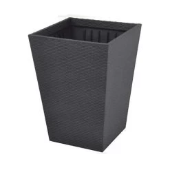 Macetero Mediano Ratan Base Cuadrada -Artículos De Jardinería Tienda macetero mediano ratan base cuadrada 1