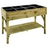 Mesa De Cultivo De Madera Rectangular GARIGUETTE 2 Mesa De Cultivo De Madera Rectangular GARIGUETTE -Artículos De Jardinería Tienda mesa de cultivo de madera rectangular gariguette
