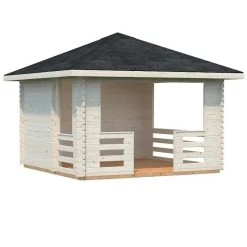 Pabellón De Madera Julie 8 Pabellón De Madera Julie -Artículos De Jardinería Tienda pabellon de madera palmako julie 105 m2 2