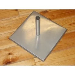 Soporte Antorchas Acero Inox.