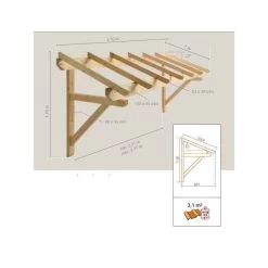 Tejadillo De Madera 3110