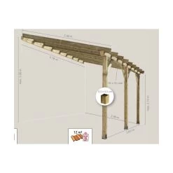 Tejadillo De Madera Meco