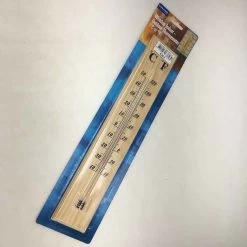 Termómetro Madera 40 X 7 Cm